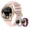 Dellnux I58 luxury Lady Smart Watch — Diamond-studded screen and a fashionable design