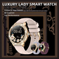 Dellnux I58 luxury Lady Smart Watch — Diamond-studded screen and a fashionable design
