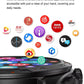 DellNux - DTM1 Pro Smartwatch - AMOLED Display, 4GB Storage, Bluetooth Connectivity & Fitness Tracking