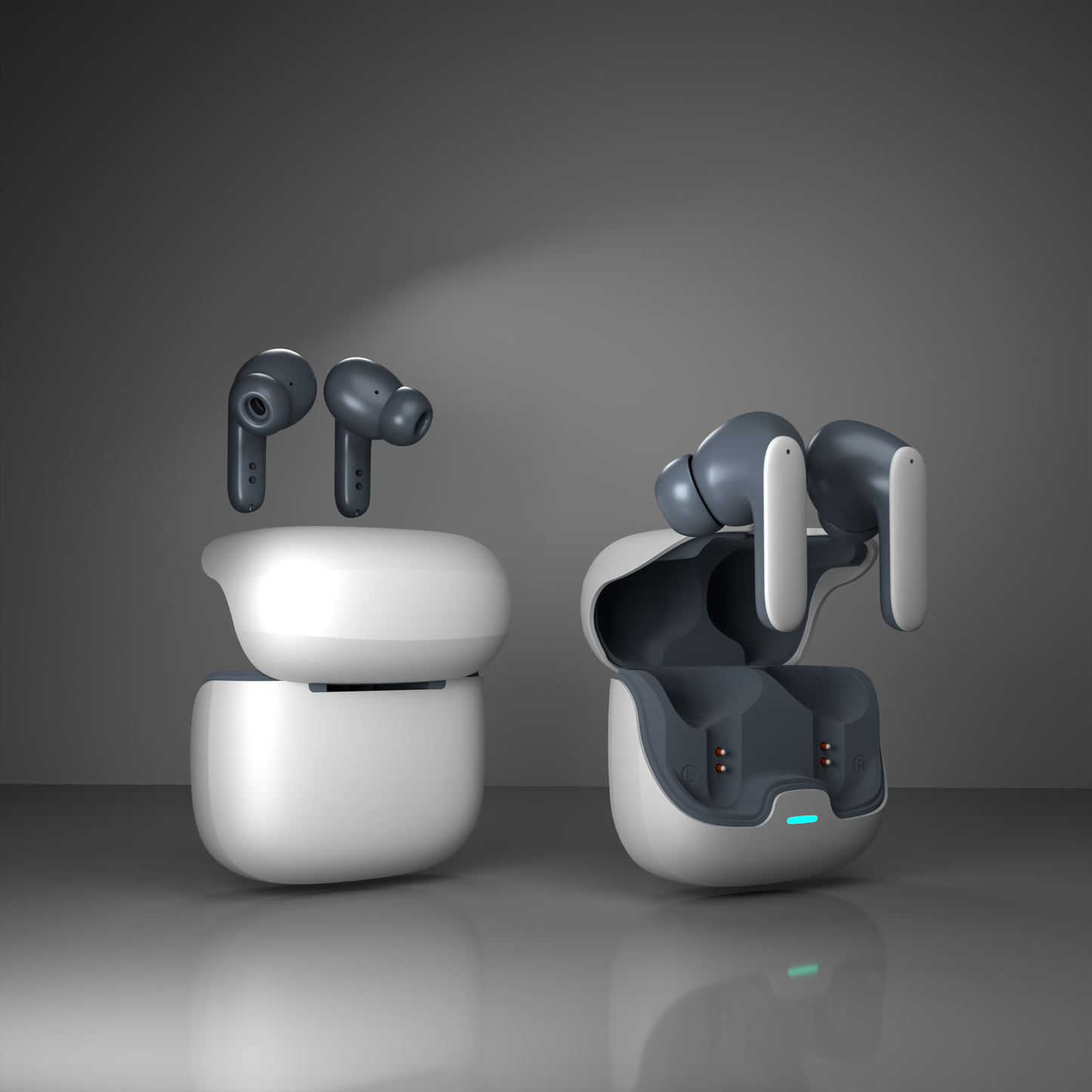 Dellnux TWE True Wireless Earbuds — IPX5 Waterproof, 100-Hour Playtime