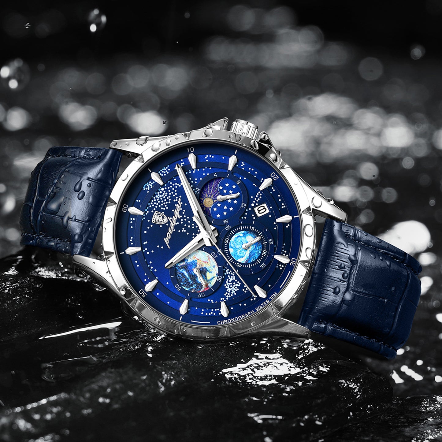 Dellnux Poedagar FH Watch – Elegant Design, Quartz Precision & 30m Water Resistance