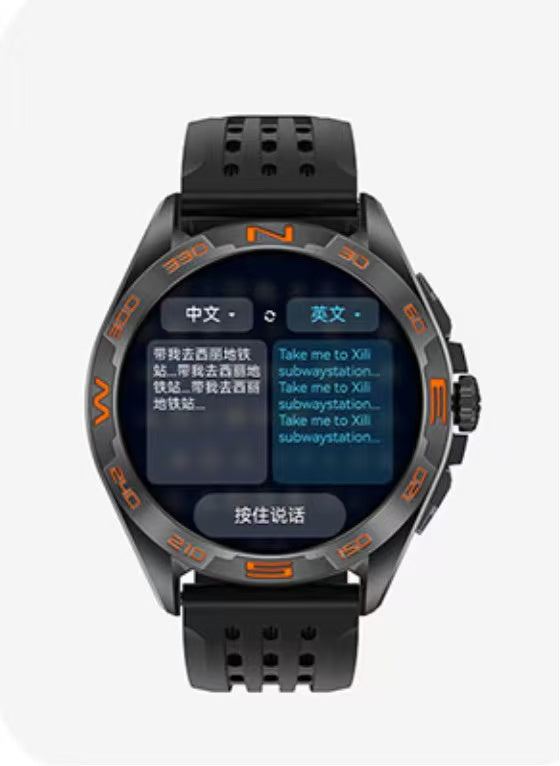 DellNux - DTM1 Pro Smartwatch - AMOLED Display, 4GB Storage, Bluetooth Connectivity & Fitness Tracking