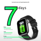 DellNux QW7 Smartwatch – 2.0" HD Display | Fitness & Health Tracker | 7+ Days Battery