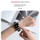 DellNux QW7 Smartwatch – 2.0" HD Display | Fitness & Health Tracker | 7+ Days Battery