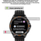 DellNux - DTM1 Pro Smartwatch - AMOLED Display, 4GB Storage, Bluetooth Connectivity & Fitness Tracking